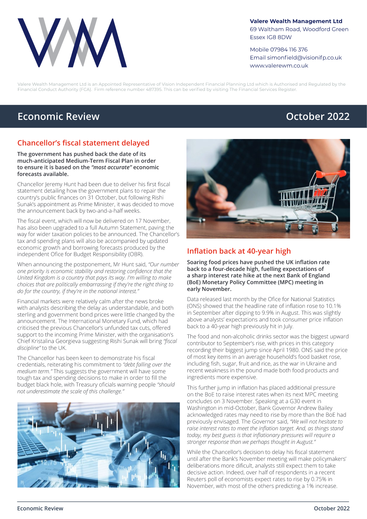 Economic Review Oct 2022