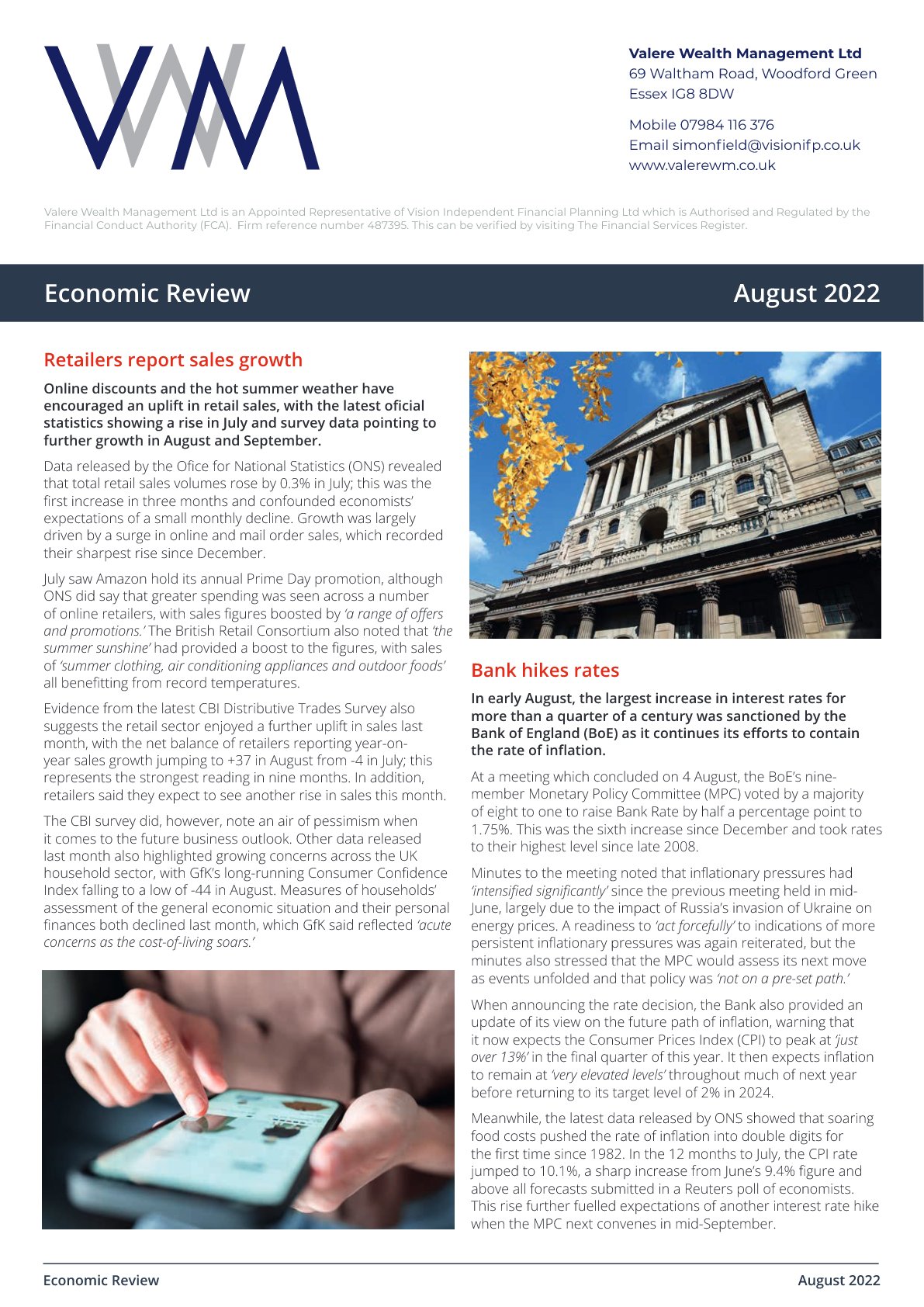 Economic Review Aug 2022